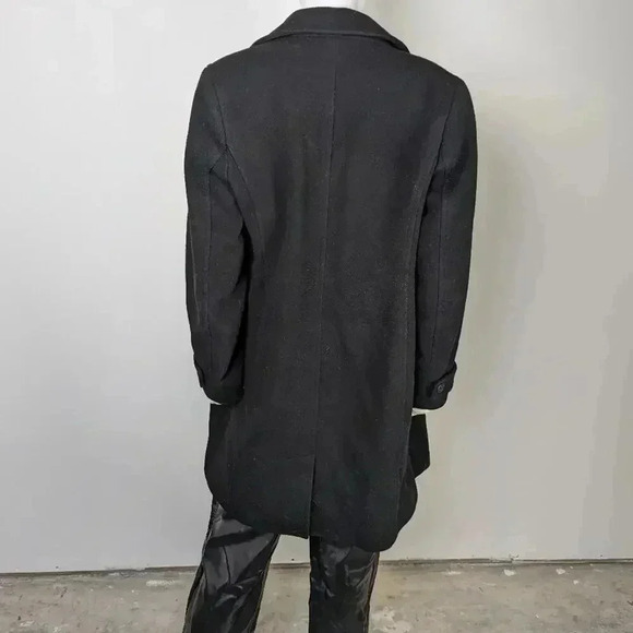 L.L. Bean Women's Classic Lambswool Polo Coat 14R - Picture 4 of 5